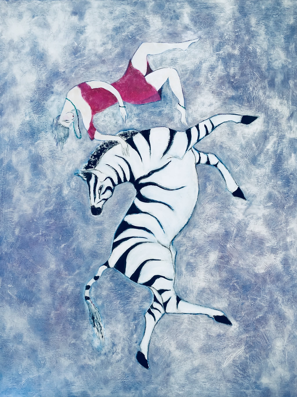 Astral travel with zebra